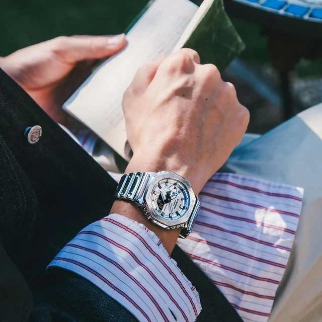 Casio G-shock G-steel GM-2100YM-8ADR kol saati