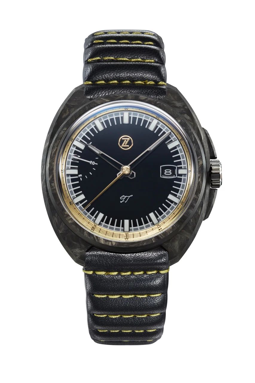 Zelos Carbon 'Eclipse' GT Carbon 'Eclipse' 40 mm kol saati