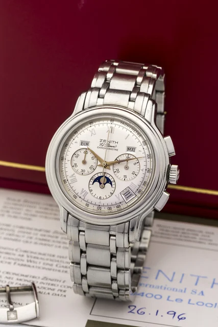 Zenith El Primero Chronomaster Steel 14/01.0240. 410 kol saati