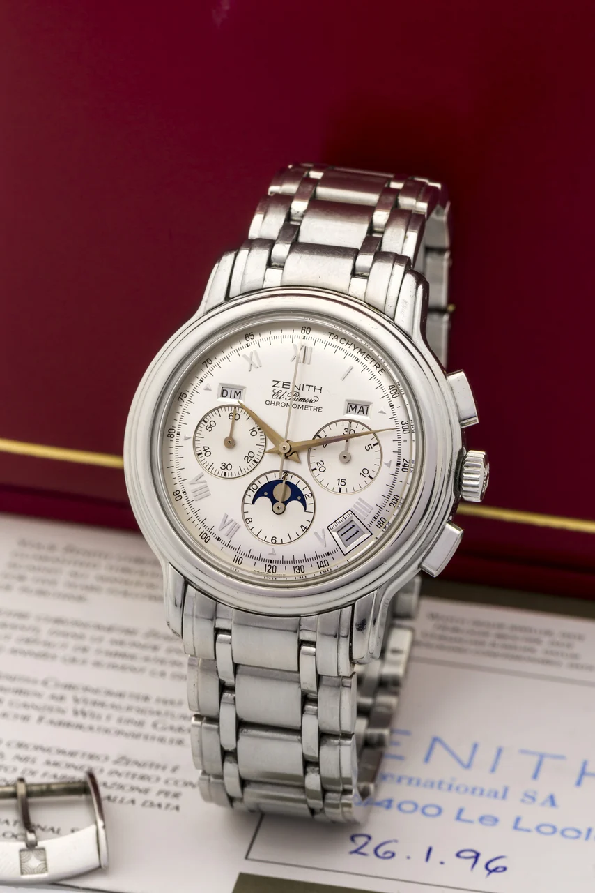 Zenith El Primero Chronomaster Steel 14/01.0240. 410 kol saati