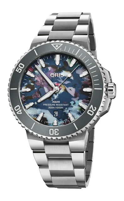 Oris Aquis Date Upcycle 01 733 7789 4150-07 8 23 04PEB kol saati