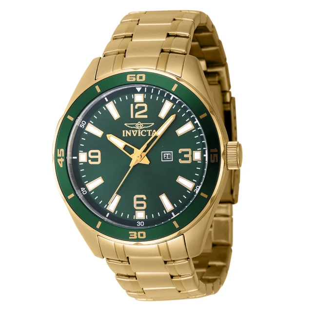 Invicta Pro Diver Watch - 44mm, Gold (46675) kol saati