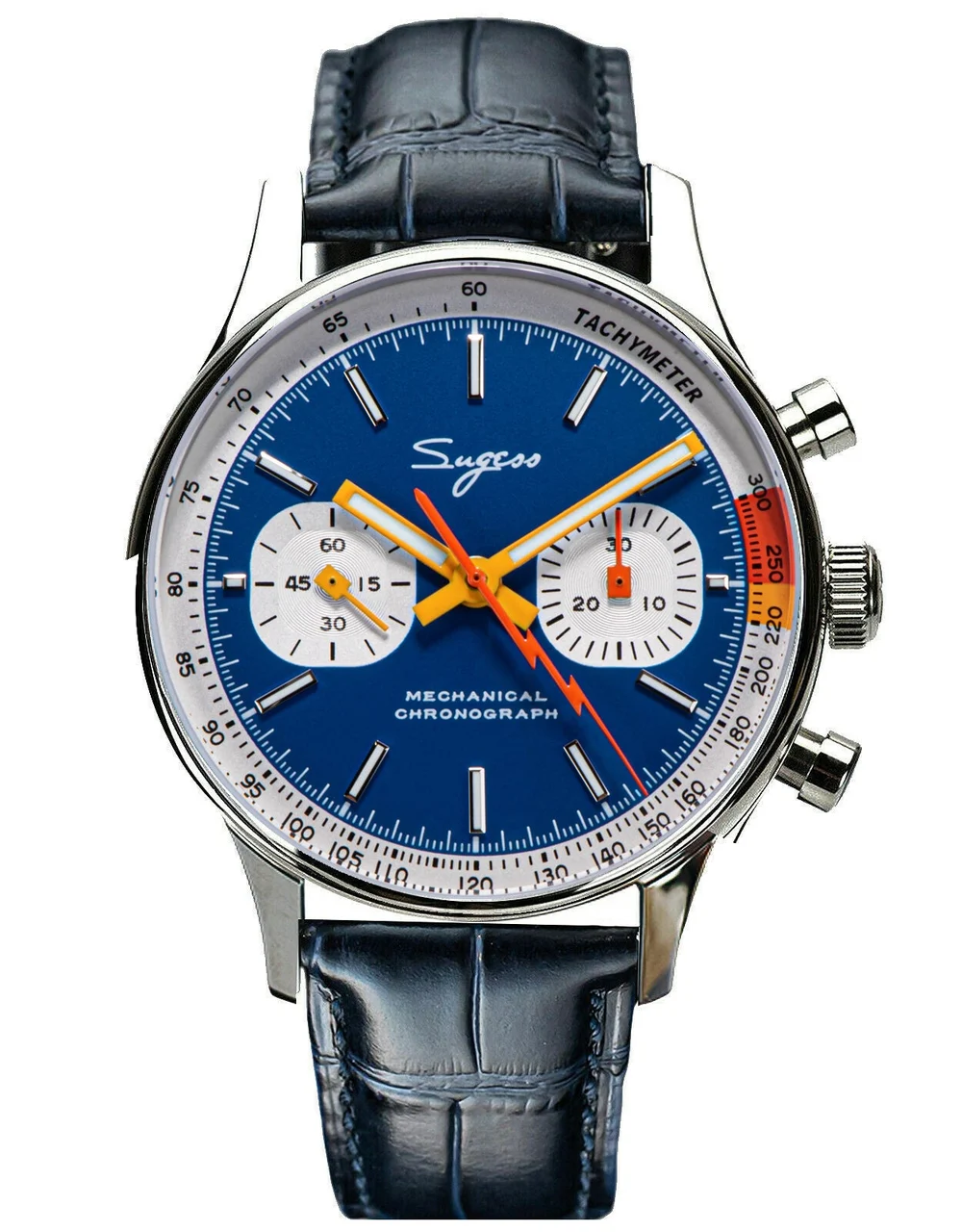 Sugess Chrono Heritage SUCHP007E 40 mm kol saati