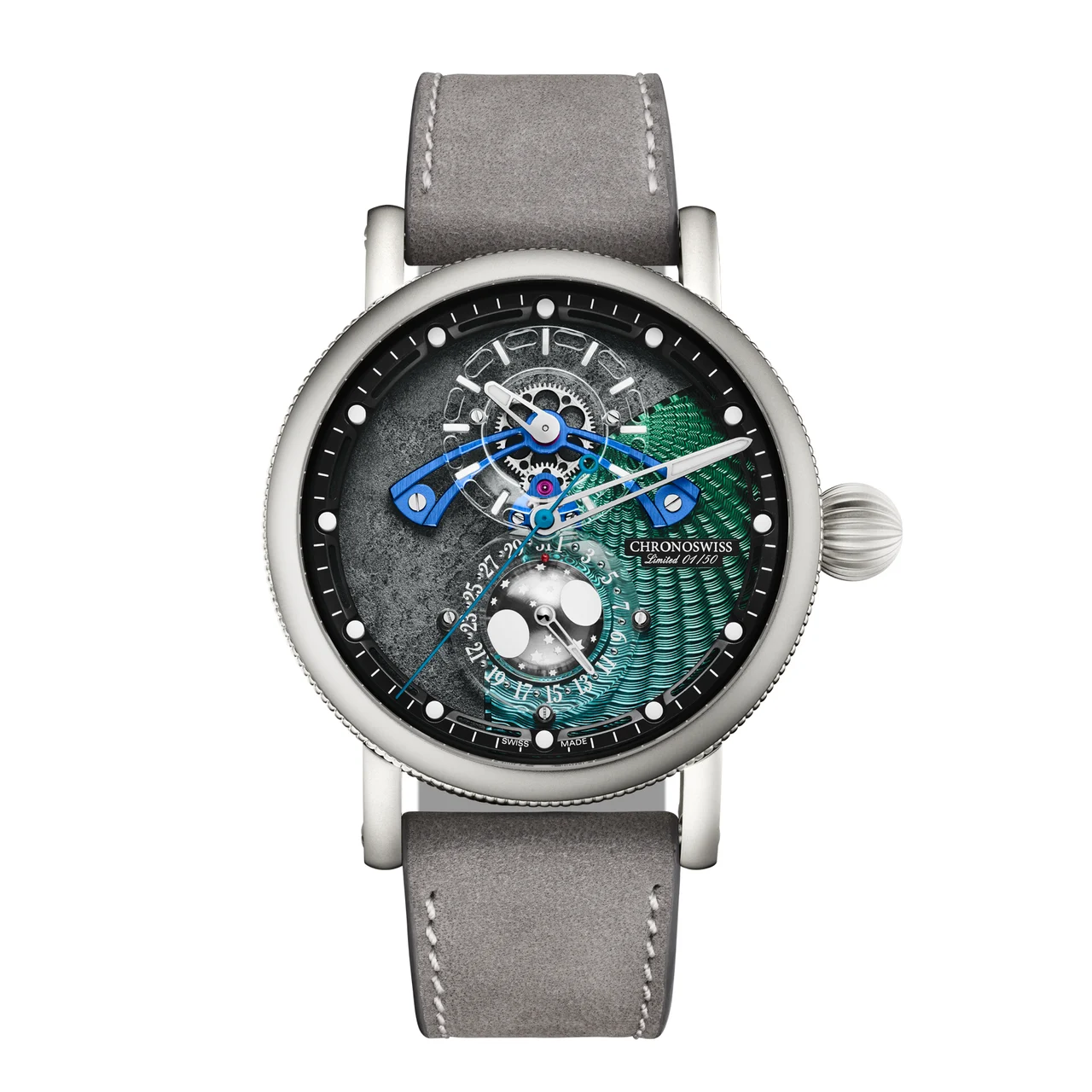 ChronoSwiss Space Timer CH-9343M.2-MOPA 44 mm kol saati