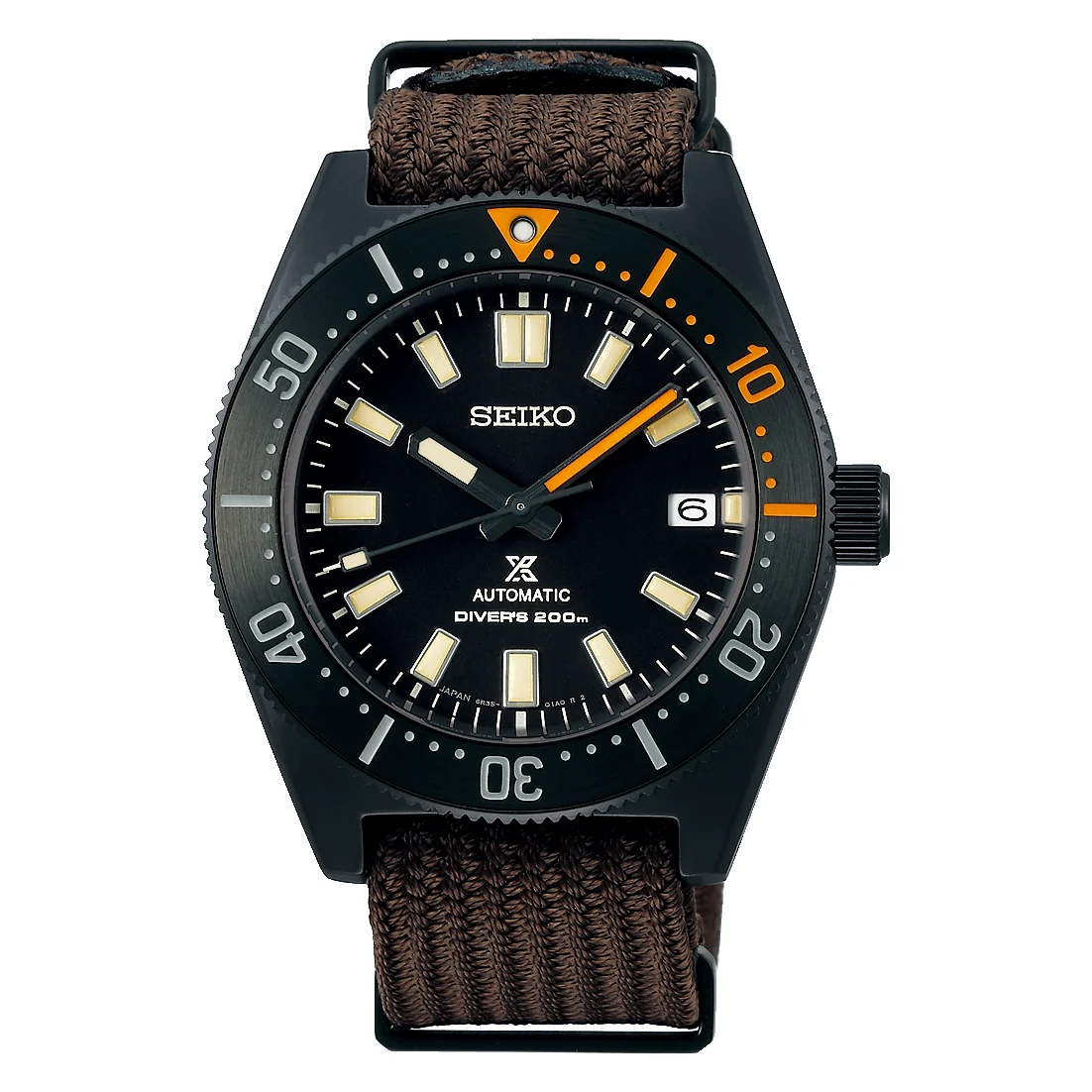 Seiko Mechanical Diver’s Modern Yeniden Üretim The Black Series Limitli Modeli SPB253J1 40.5 mm kol saati