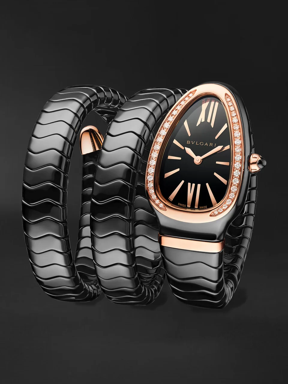 Bulgari Serpenti Spiga 102885 35 mm kol saati