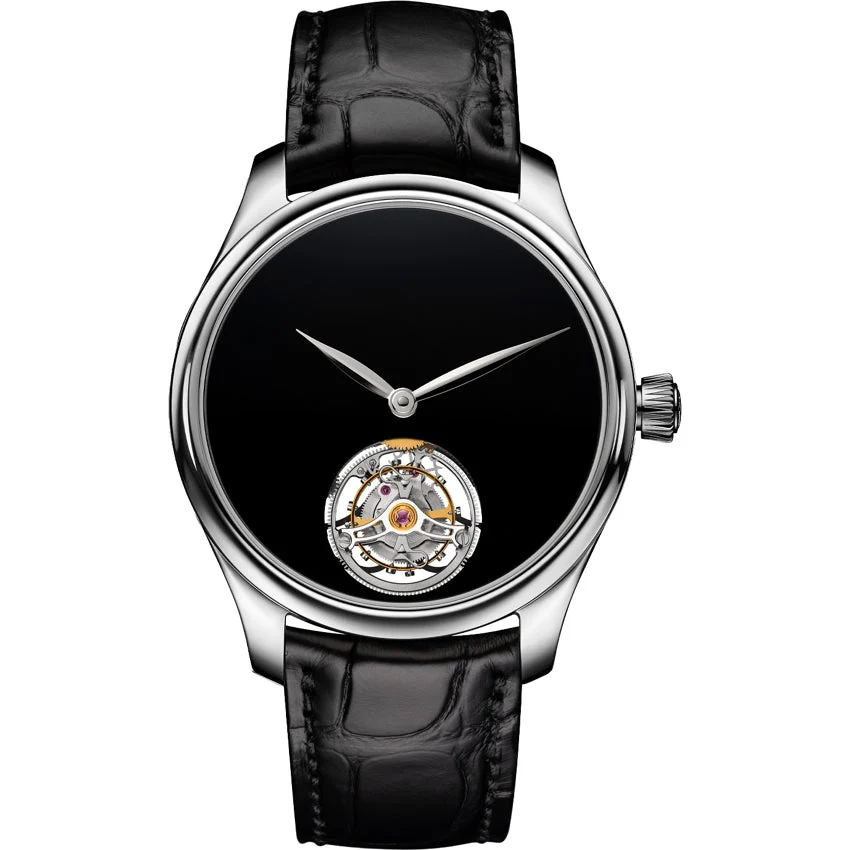 H. Moser & Cie. - Moser & Cie. Endeavour Tourbillon Concept Vantablack ® 1805-1200 40 mm kol saati