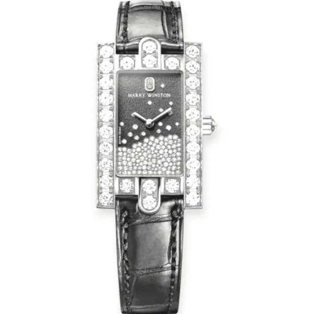 Harry Winston Avenue Classic Diamond Drops 21.4mm Pre-Owned Harry Winston Avenue Classic D
