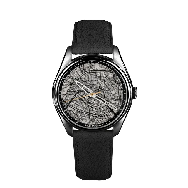 Atelier Caradant Paris Midnight Seconde dorée kol saati