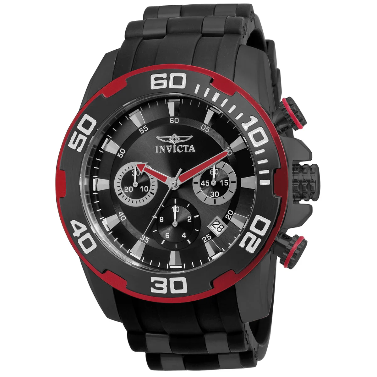 Invicta Pro Diver SCUBA Watch - 50mm, Black (ZG-22310) 50 mm kol saati