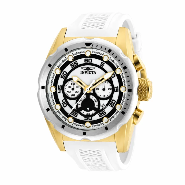 Invicta Speedway Watch - 50mm. White (20308) kol saati