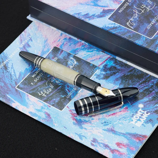 Montblanc “Writers Edition”, Ref. 7374, made in 2002 “F. Scott Fitzgerald”, limited editio