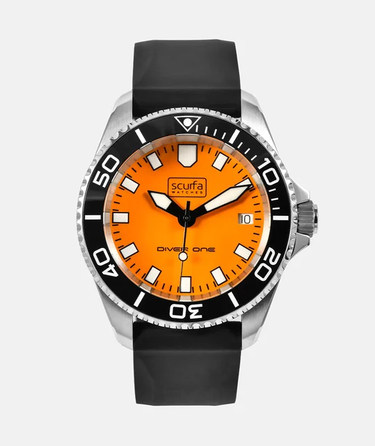 Scurfawatches D1-500-GLOSS-ORANGE kol saati
