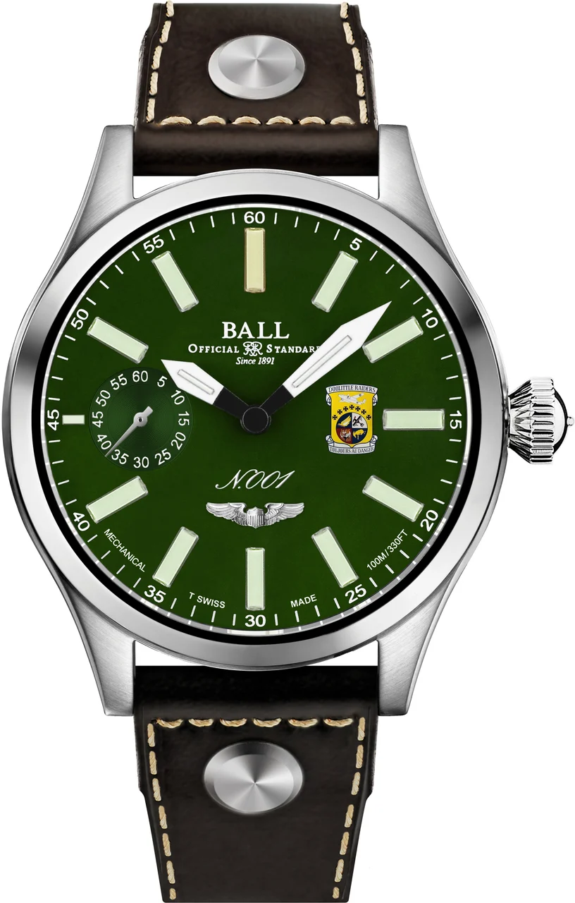 Ball Doolittle Raiders NM2638C-L1-GR 46 mm kol saati