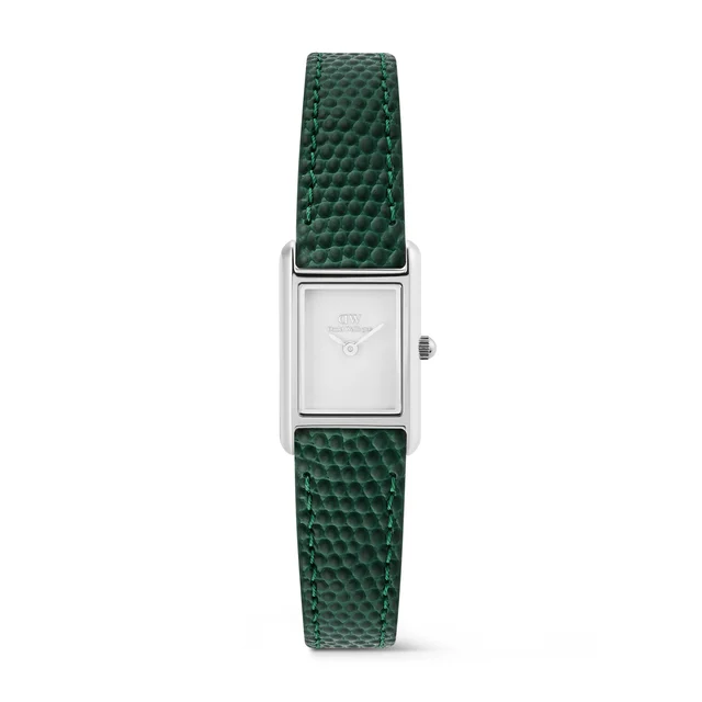 DANIEL WELLINGTON Bound Mini Green Lizard Silver DW00100902 kol saati
