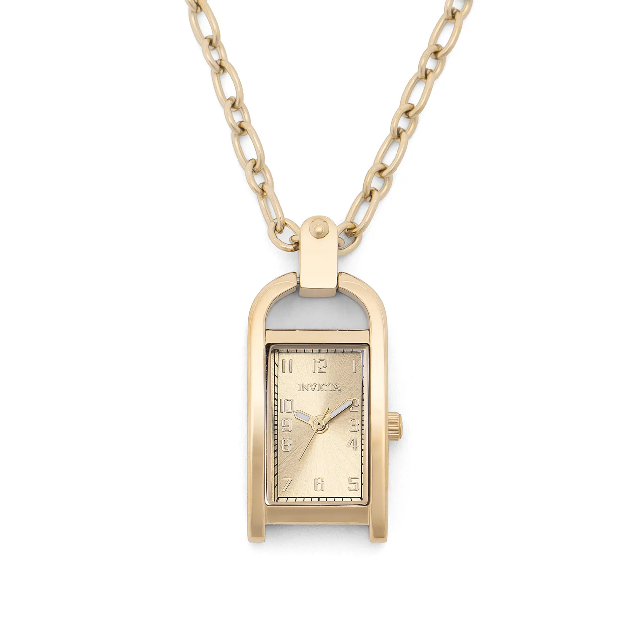 Invicta Mini Angel Necklace Watch - 18mm, Gold (49935) kol saati