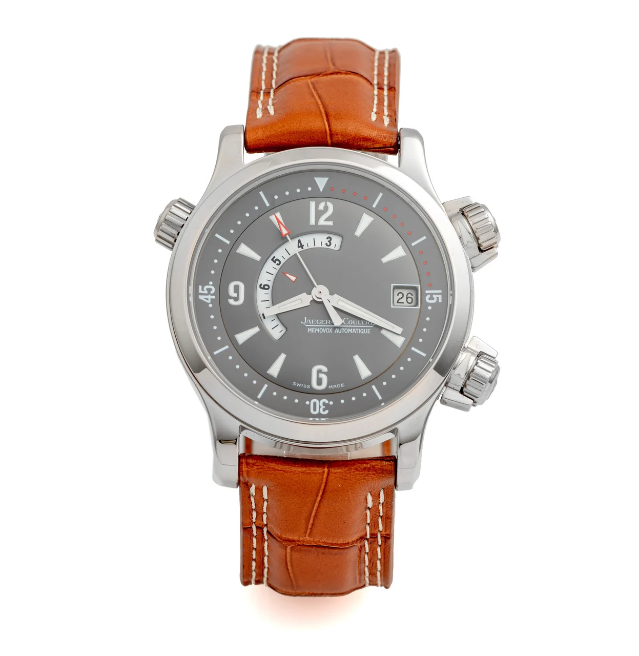 Jaeger-Lecoultre JAEGER-LECOULTRE, REF. 146.3.97, MASTER COMPRESSOR MEMOVOX, WHITE GOLD kol saati