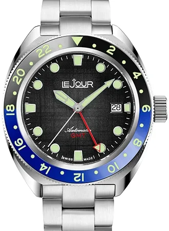 Le Jour Hammerhead GMT Black/Blue Ref. LJ-HH-GMT-004 LJ-HH-GMT-004/LJ 48 mm kol saati