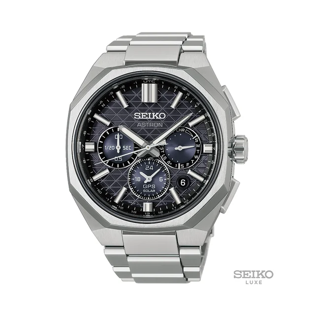 Seiko Astron 43.4mm - Blue on Bracelet HAB002 kol saati