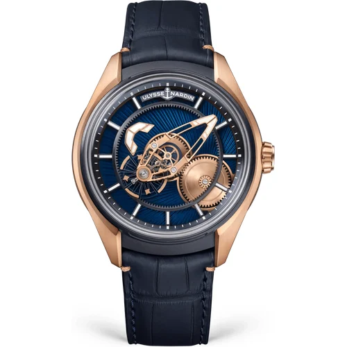 Ulysse Nardin Freak X Gold Enamel 2305-270LE-3AE-BLUE/1A kol saati