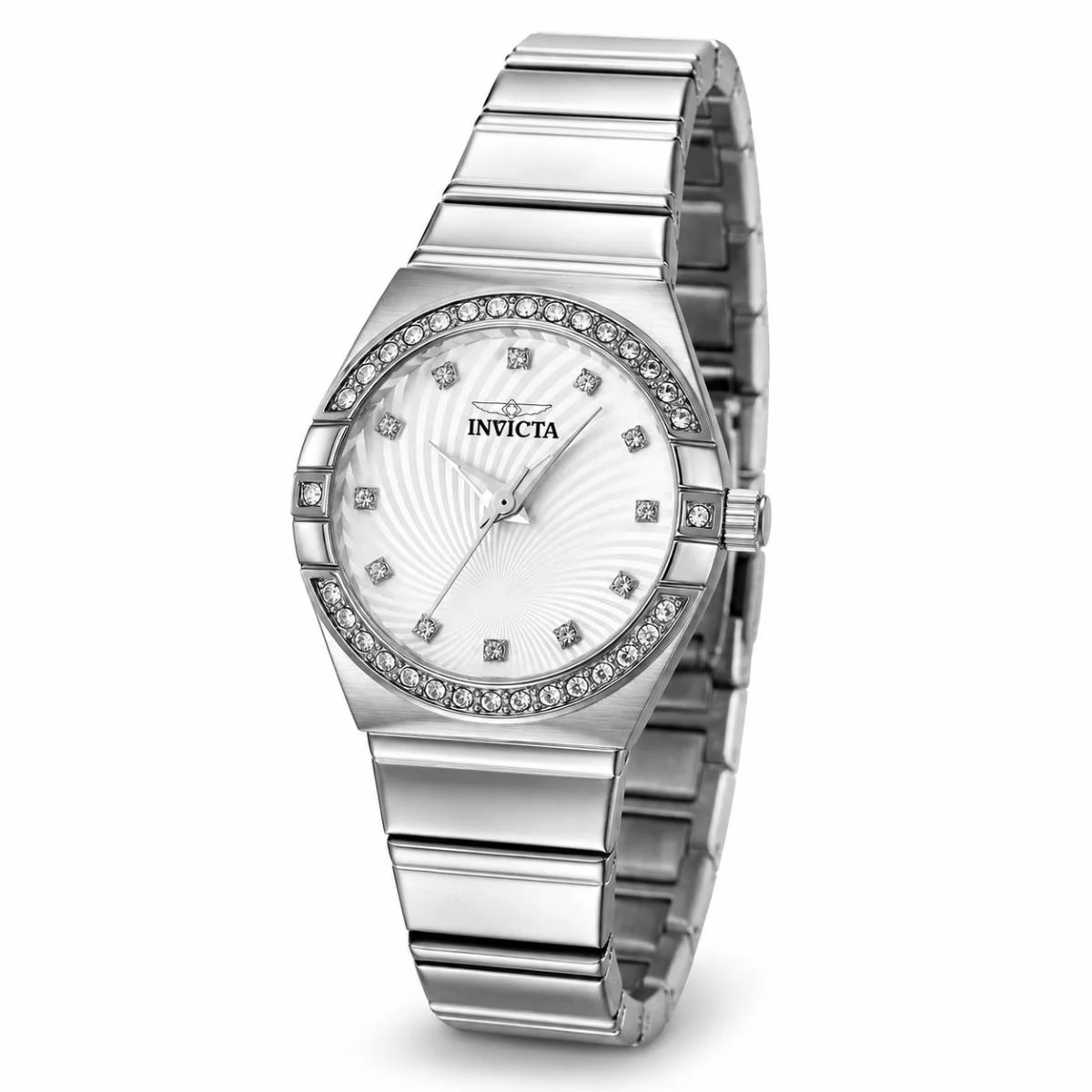 Invicta Angel Glintia Watch - 27.8mm, Silver (70262) 27.8 mm kol saati