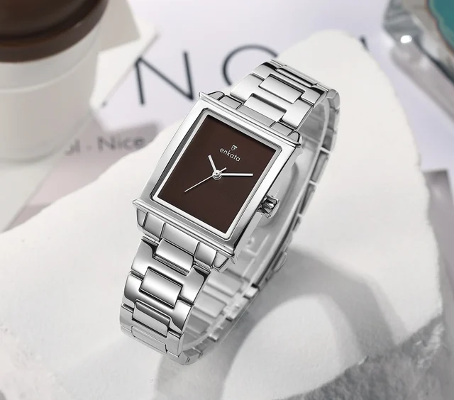 Enkatawatches Phoenix Silver kol saati