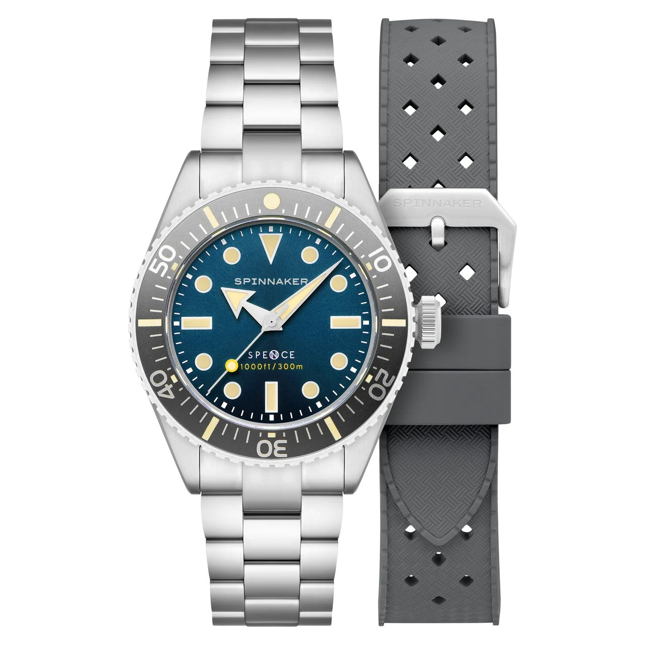 Spence 300 Automatic Navy Blue SP-5097-BB kol saati