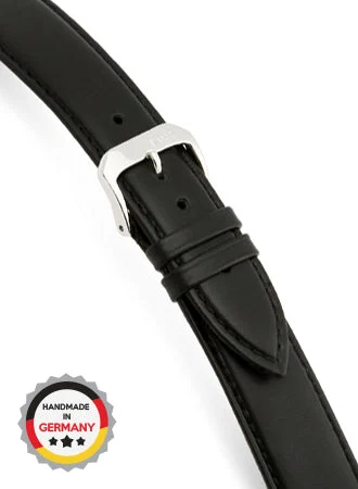 RIOS Leather Strap Toscana - Black - Calf Leather 10213/RI kol saati