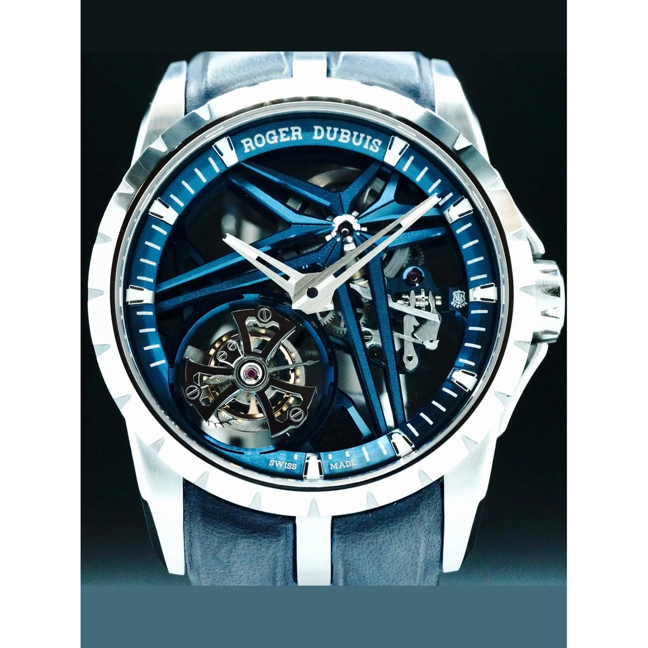 Roger Dubuis Excalibur Monotourbillon Cobalt 42mm POC210000079213 42 mm kol saati