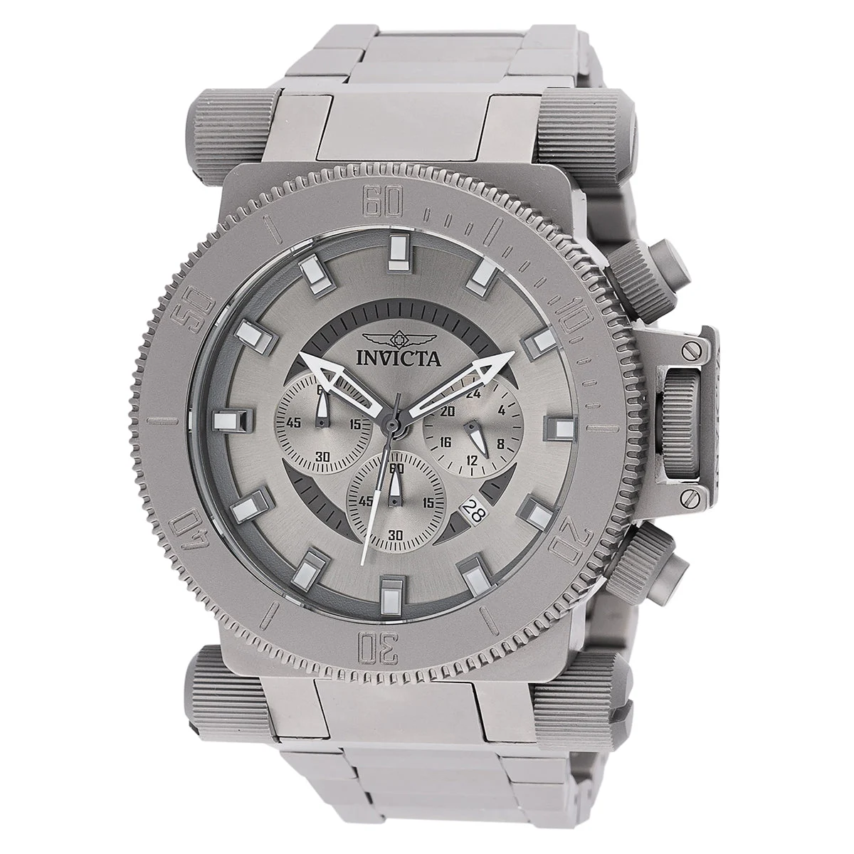 Invicta Coalition Forces Dominion Solid Titanium Watch - 51mm. Titanium (46533) 51 mm kol saati