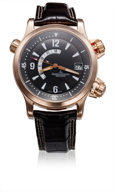 Jaeger-Lecoultre JAEGER-LECOULTRE REF. 146.2.97, "MASTER COMPRESSOR MEMOVOX", 18K ROSE GOL