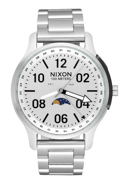 Nixon US Ascender - All Silver A1208-1920-00 kol saati