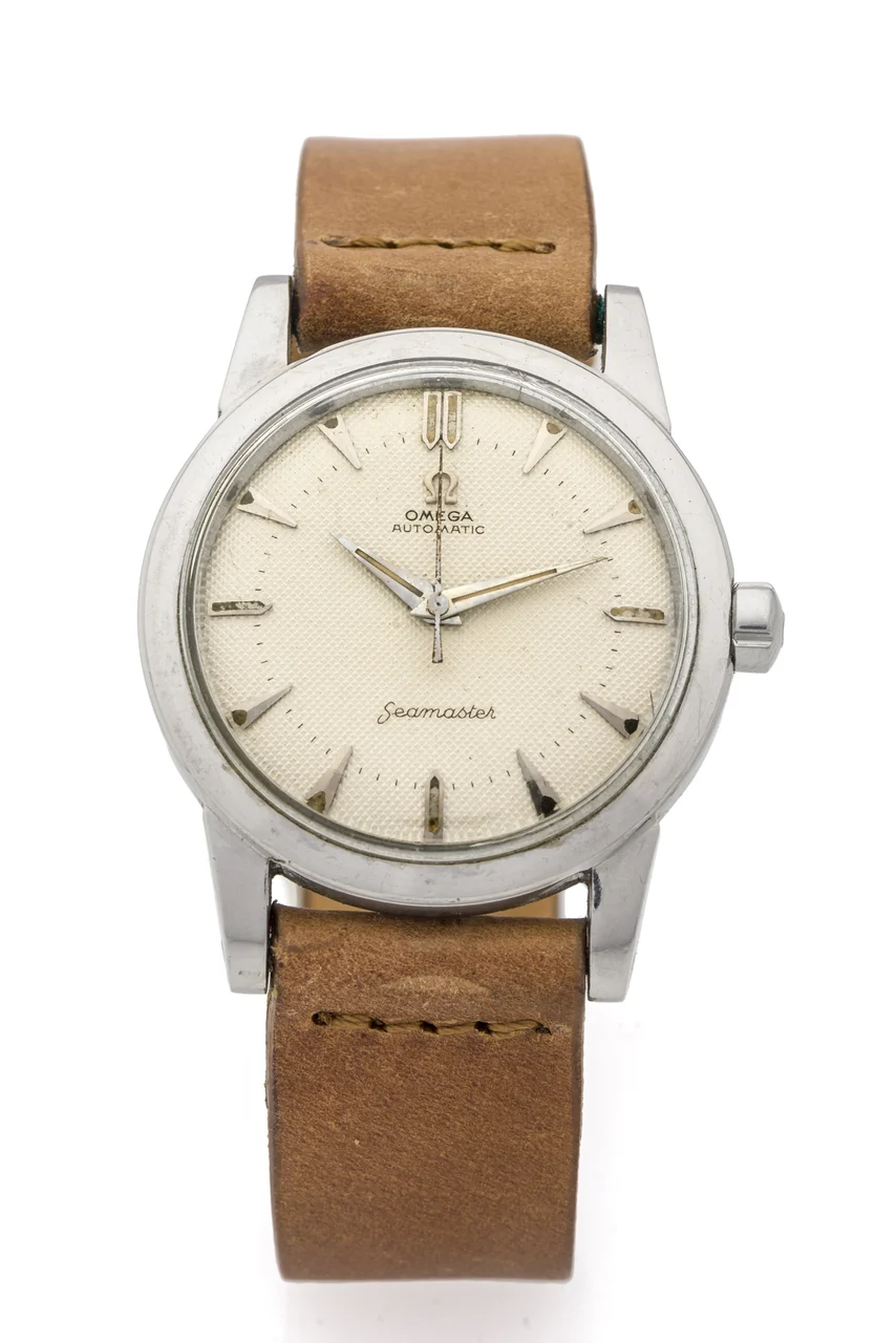 OMEGA OMEGA, REF. 2577, SEAMASTER, HONEYCOMB DIAL, STEEL kol saati