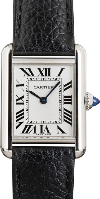 Cartier Tank Must WSTA0042 Silver Dial kol saati