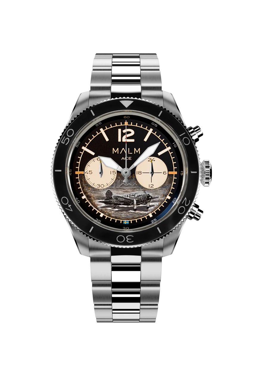 MALM watches Ace MW-ACEB17SWAF100B 44 mm kol saati