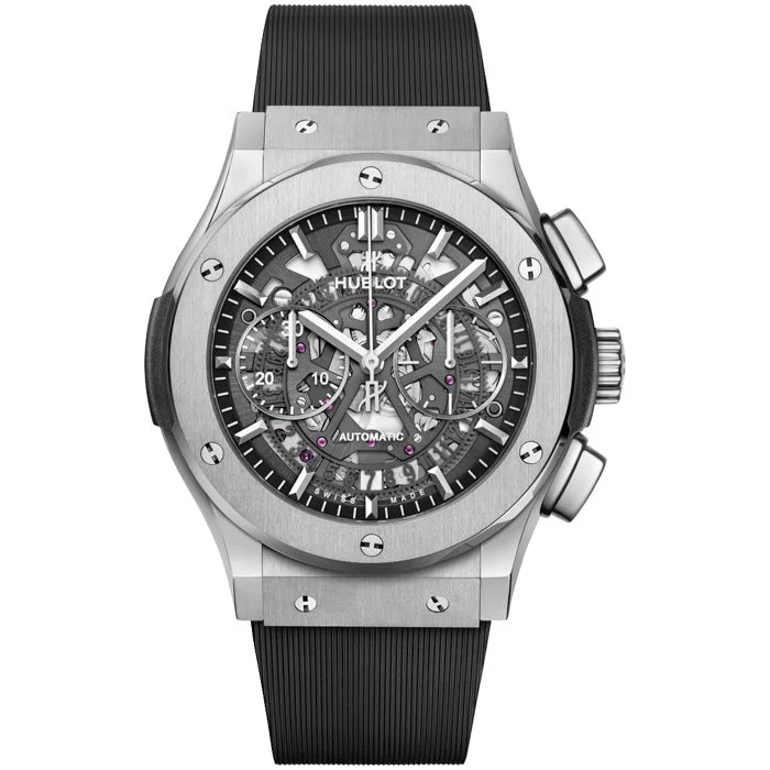 Hublot Classic Fusion Aerofusion Titanium 45mm 525.NX.0170.RX 45 mm kol saati