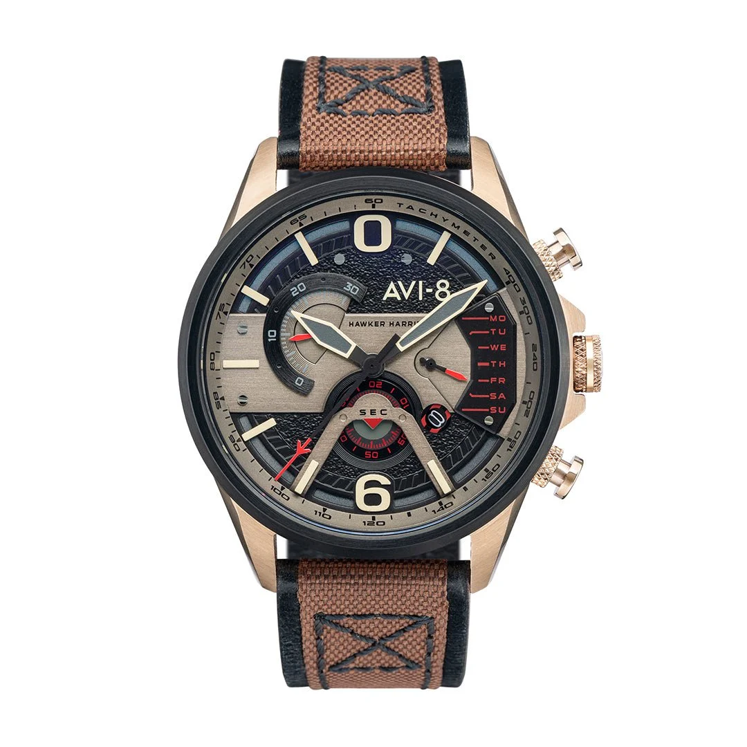 AVI-8 Hawker Harrier AV-4056-06 42 mm kol saati