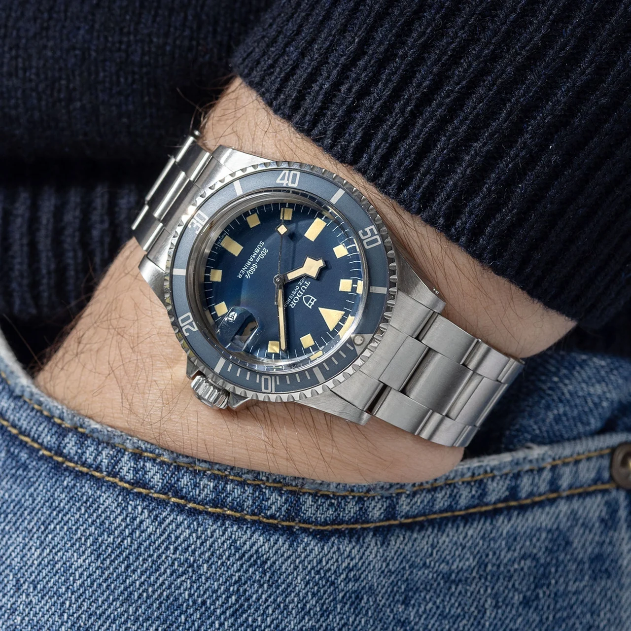 Tudor Submariner W-3494 40 mm kol saati