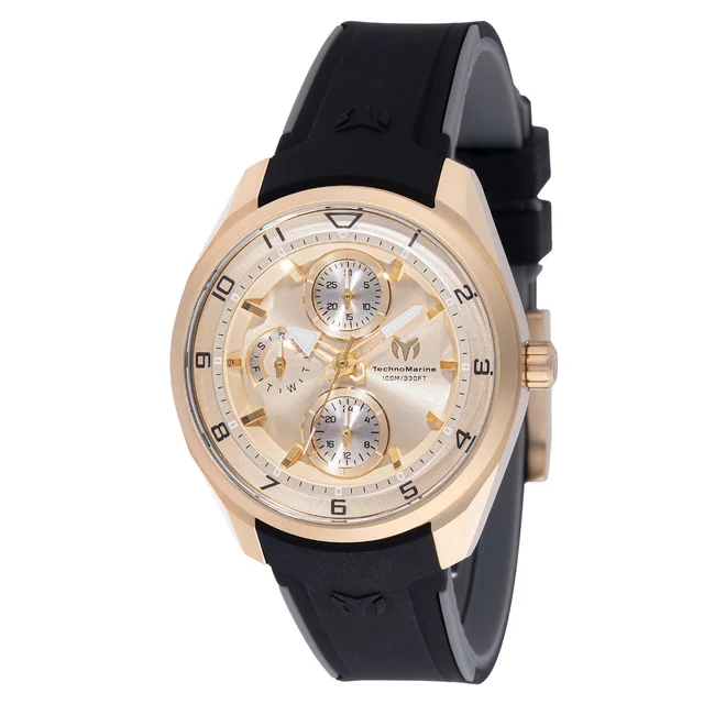 Technomarine Ocean Quantum Watch - 36mm. Grey. Black (TM-318114) kol saati