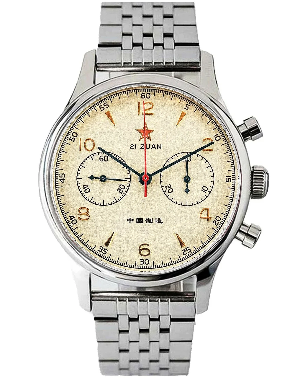 Sugess Chrono Heritage SU1963X40-N 40 mm kol saati