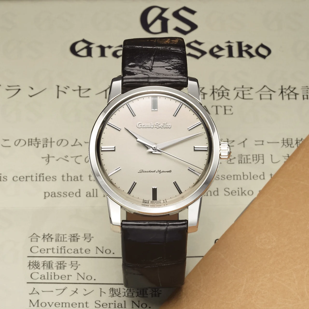 Seiko SEIKO REF. 9S64-00B0 GRAND SEIKO CHRONOMETER PLATINUM kol saati