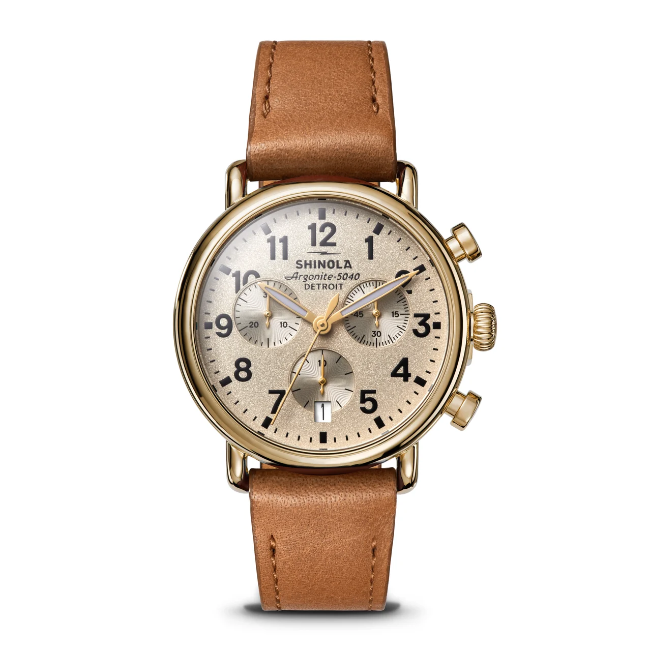 Shinola The Runwell S0120315255-1-Crm-37-USA 37 mm kol saati