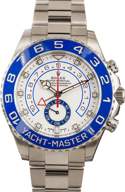 Rolex ROLEX REF. 116680 YACHT-MASTER II STEEL kol saati