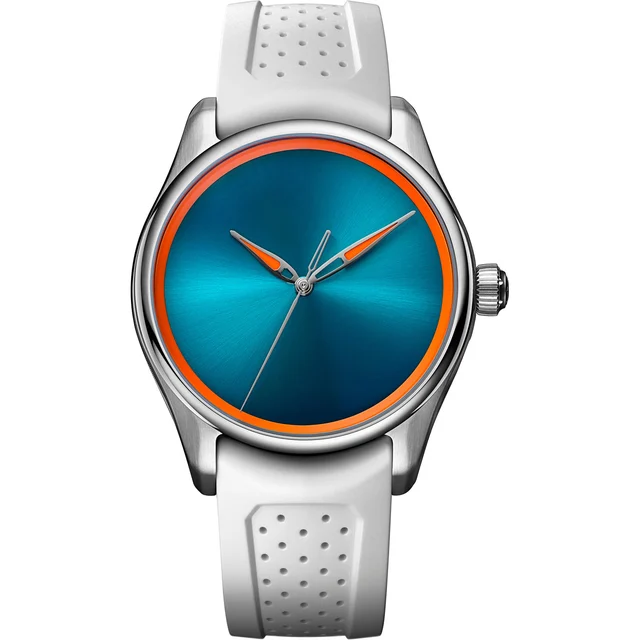 H. Moser & Cie. - Moser & Cie. 3201-1202 Pioneer Centre Seconds Spiced Aqua kol saati