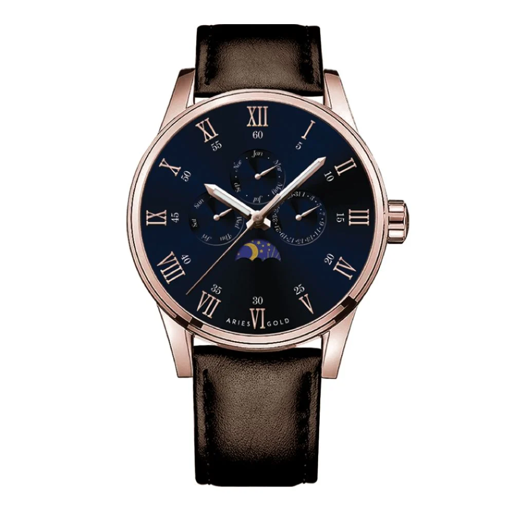 Aries Gold Aries Gold G 7019 RG-BU 42 mm kol saati