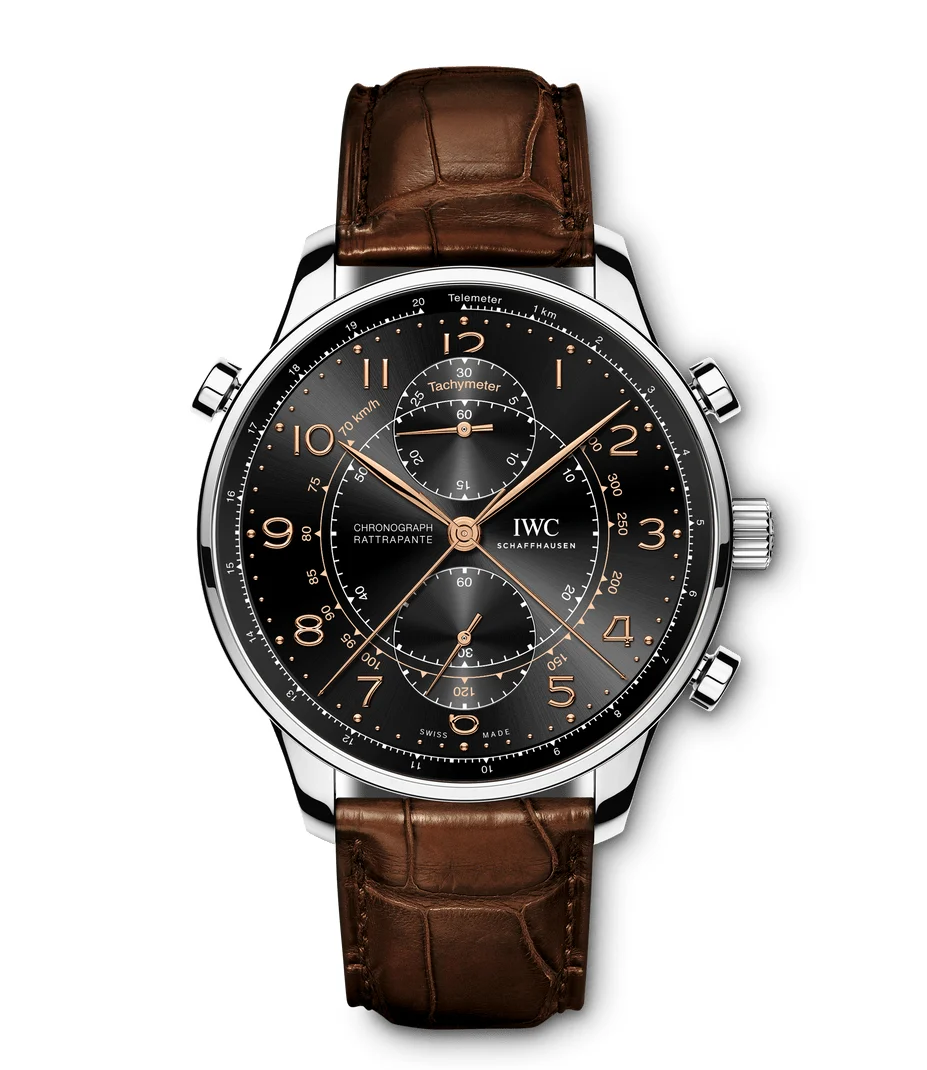 IWC Portugieser Chronograph Rattrapante Edition Boutique Ge IW371221 40.9 mm kol saati