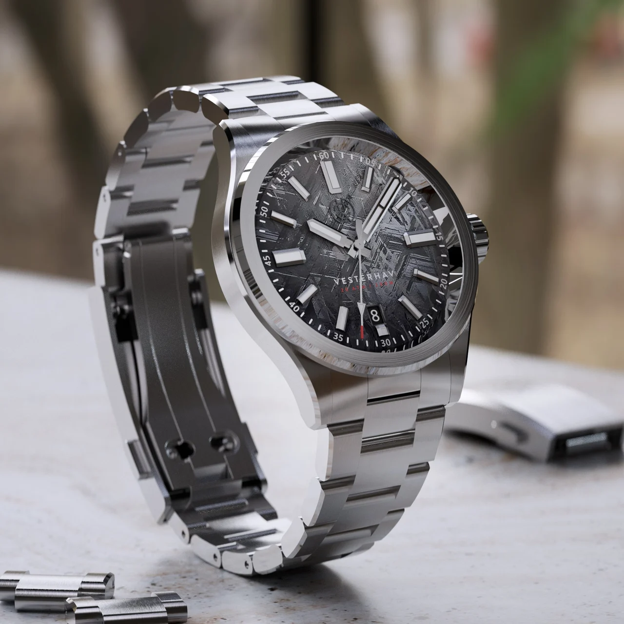 Henry Archer Vesterhav HAC-VES-POL-3LI 40 mm kol saati
