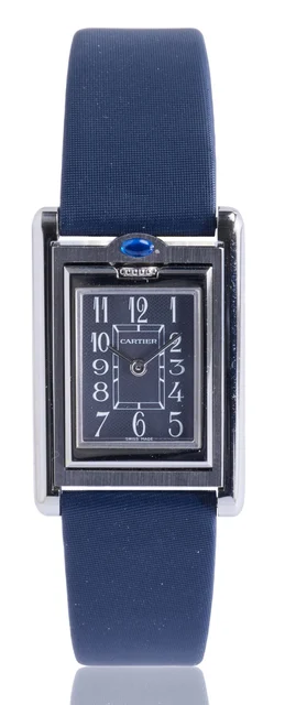 Cartier CARTIER, REF. 2386, BASCULANTE, STEEL kol saati