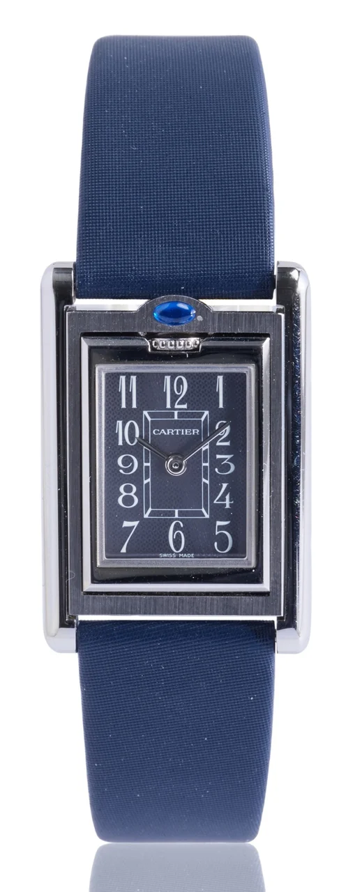 Cartier CARTIER, REF. 2386, BASCULANTE, STEEL kol saati
