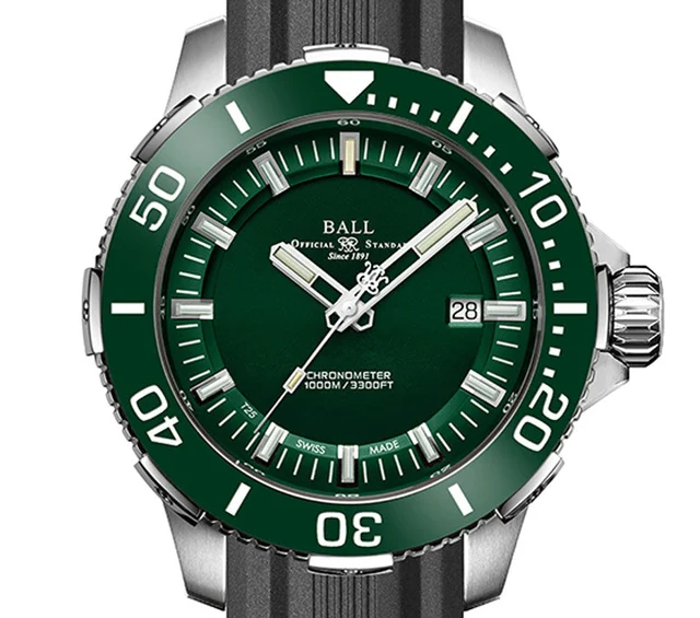 Ball Engineer Hydrocarbon DeepQUEST DM3002A-P4CJ-GR kol saati